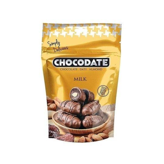 КОНФЕТЫ ШОК CHOCODATE MILK ФИНИКИ В ШОК 100Г
