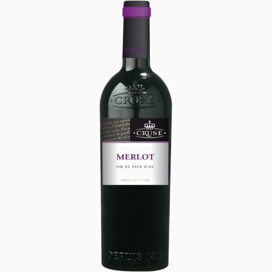 Cruse Merlot красное сухое вино 0.75 л (Франция)