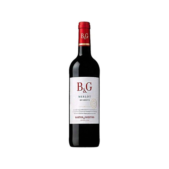 ВИНО B&G RESERVE MERLOT КР/СУХ 13,5% 0,75Л