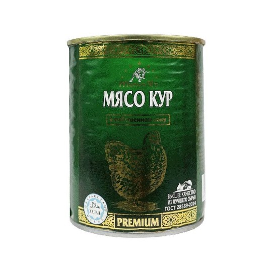 МЯСО КУР МЕРКЕ ЕТ В СОБСТВ СОКУ 340Г Ж/Б