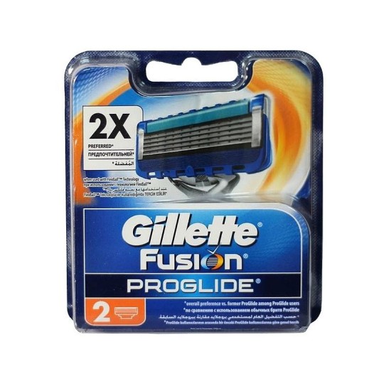 Кассеты Gillette Fusion Proglide 2шт