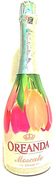 Вино игристое Oreanda Moscato белое сладкое 0,75 л (Украина)