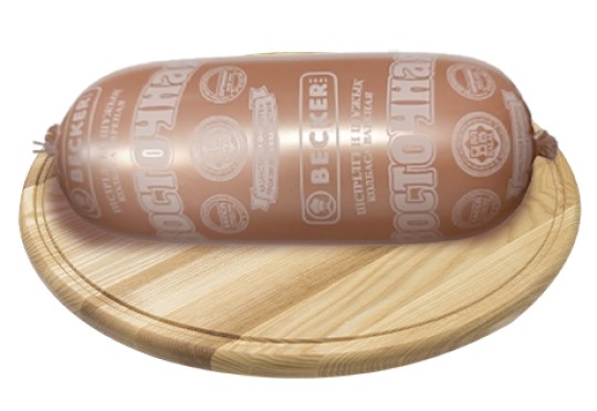 КОЛБАСА БЕККЕР ВОСТОЧНАЯ ВАРЕНАЯ 610ГР