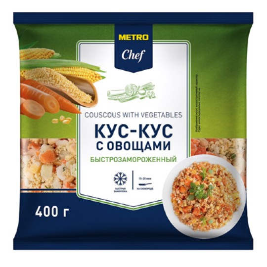 400Г ЗАМ КУС-КУС С ОВОЩАМИ MC