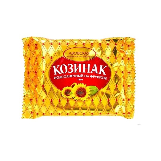 Козинак Азовская Подсолнечный на фруктозе 110г
