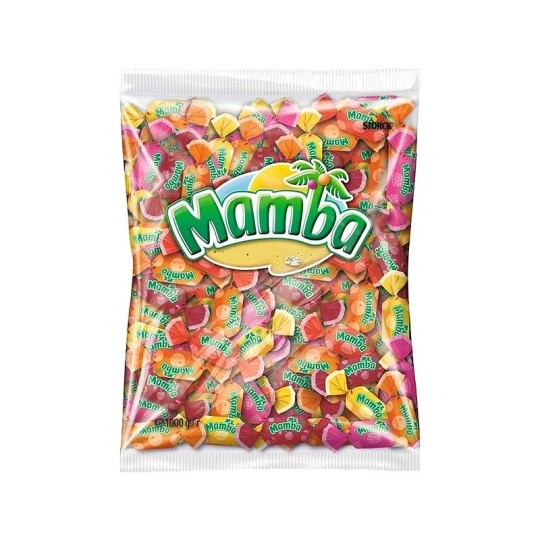 КОНФЕТЫ ЖЕВАТЕЛЬНЫЕ МАМБА АССОРТИ ВЕС