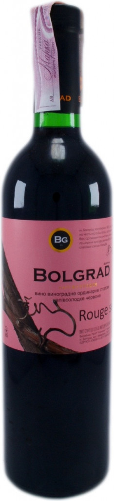 Вино красное полусладкое Bolgrad Rouge Select 13% 0,75л (Украина)