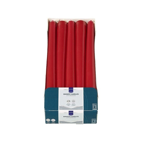 10ШТ 24Х240ММ СВЕЧИ СТОЛОВЫЕ