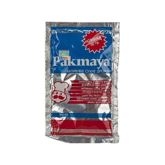 60Г ДРОЖЖИ PAKMAYA