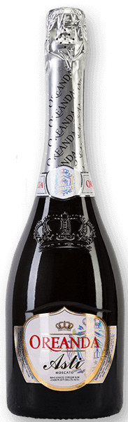 Вино игристое Oreanda Asti мускат 0,75 л (Украина)
