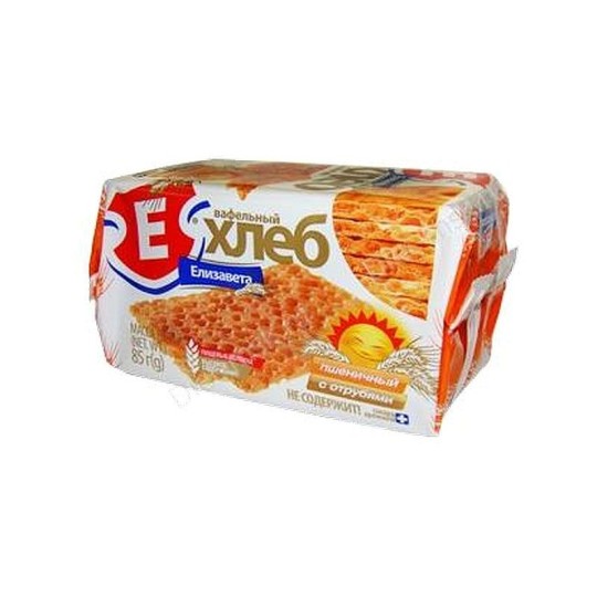 Елизавета Вафельный хлеб Пшеничный с отрубями 85 гр