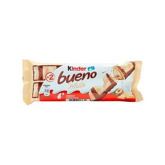 Батончик Ferrero Kinder Bueno белый шоколад 39г