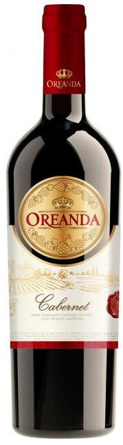 Вино красное Oreanda Cabernet сухое 0,75 л (Украина)