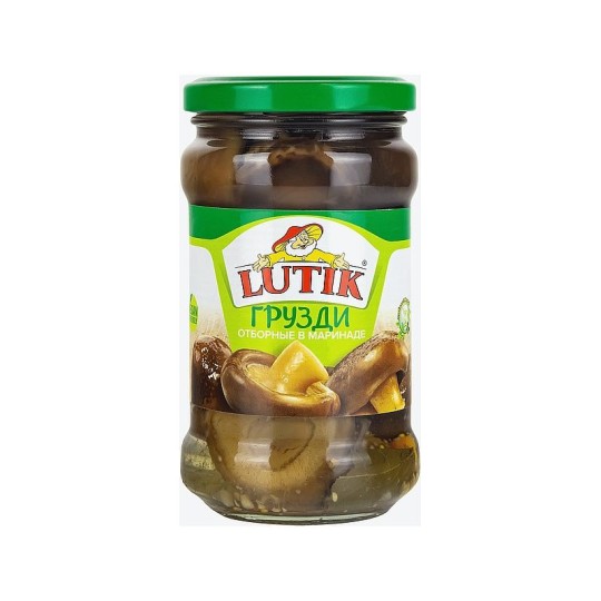 ГРУЗДИ ОТБОРНЫЕ В МАРИНАДЕ LUTIK 11045 314МЛ СТ/Б