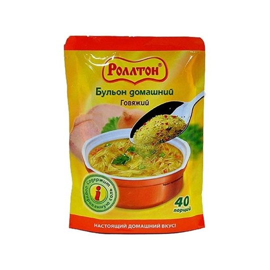 Бульон Роллтон говяжий домашний 100 гр.