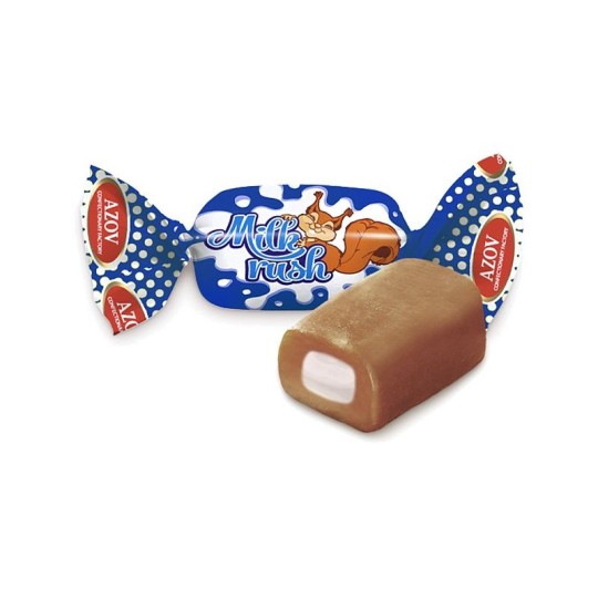 ИРИС С МОЛОЧНОЙ НАЧИНКОЙ MILK RUSH ВЕС