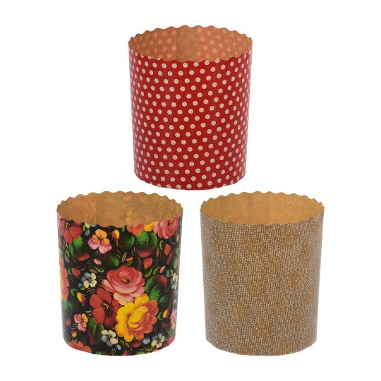 Набор Marmiton бумажных форм куличей