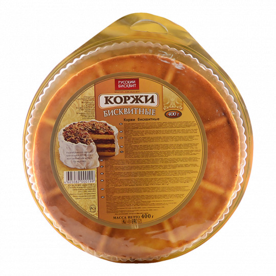 Коржи бисквитные Русский бисквит 400 г