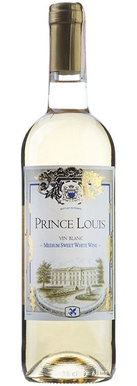 Вино Prince Louis medium sweet white wine белое полусладкое 0,75 л. (Франция)
