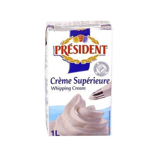 Сливки PRESIDENT 35,1% 1Л 