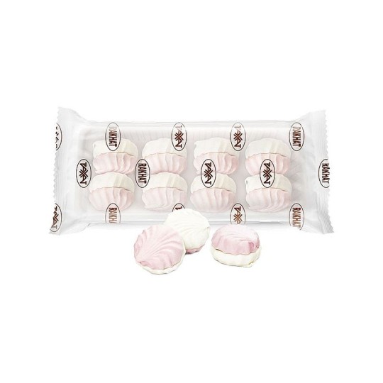 Зефир бело-розовый РАХАТ 330 гр.