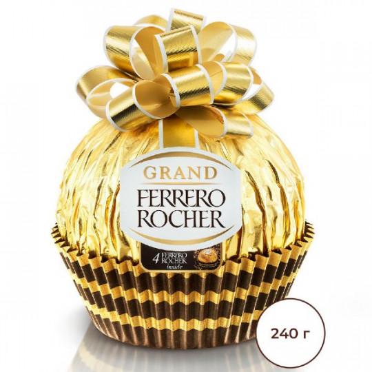 FERRERO ROCHER|фигурный шоколад  "MILK CHOCOLATE" 240г