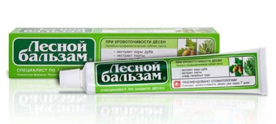 "Лесной бальзам"  Зубная паста 50 мл.