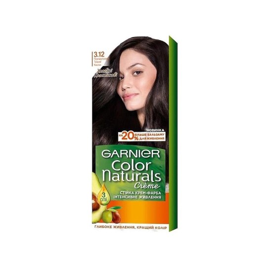 Краска для волос GARNIER Color naturals "Ледяной темный каштан"