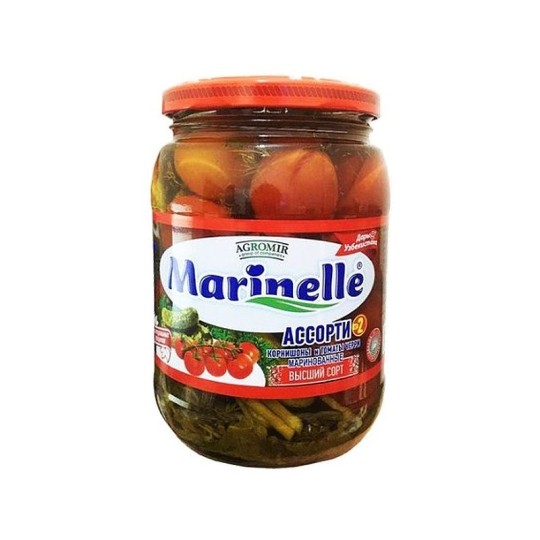 АССОРТИ ОВОЩНОЕ MARINELLE №2 В/С 720МЛ