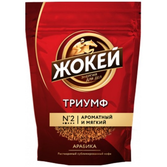ЖОКЕЙ| кофе растворимый триумф 280г