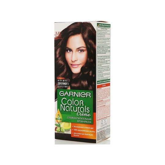 Краска для волос GARNIER Color Naturals 3.23 темный шоколад, 110мл