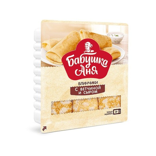 Блинчики с ветчиной и сыром "Бабушка Аня" 420 г
