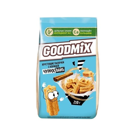 ГОТОВЫЙ ЗАВТРАК GOOD MIX КОРИЦА ПАЛОЧКИ 230ГР