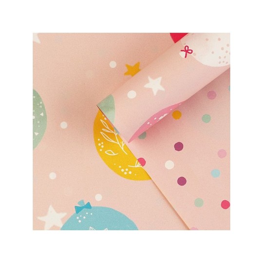 БУМАГА УПАКОВОЧНАЯ ГЛЯНЦЕВАЯ ДВУХСТОРОННЯЯ ВОЗДУШНЫЕ ШАРЫ 70×100 СМ 7315888