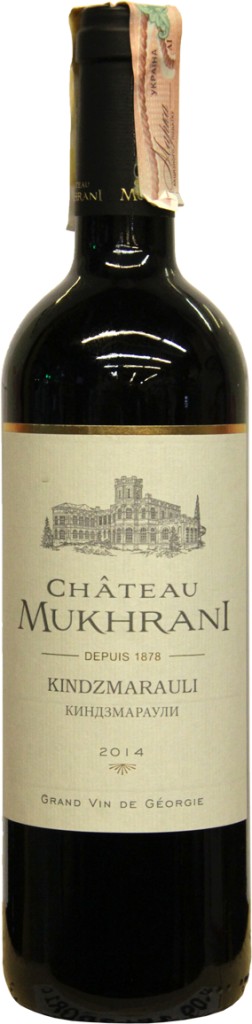 Вино Chateau Mukhrani Киндзмараули красное полусладкое 0,75 л. (Грузия)