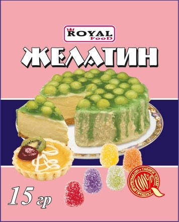 Желатин Royal Food 15 г