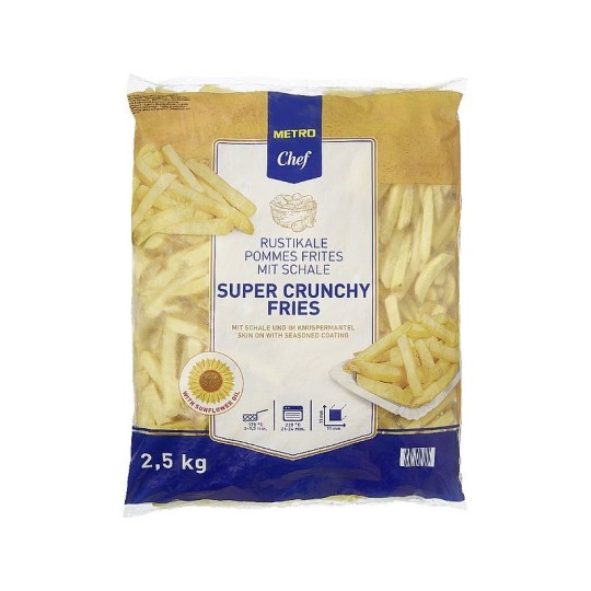 2,5КГ КАРТОФ ФРИ 12Х12ММ МС