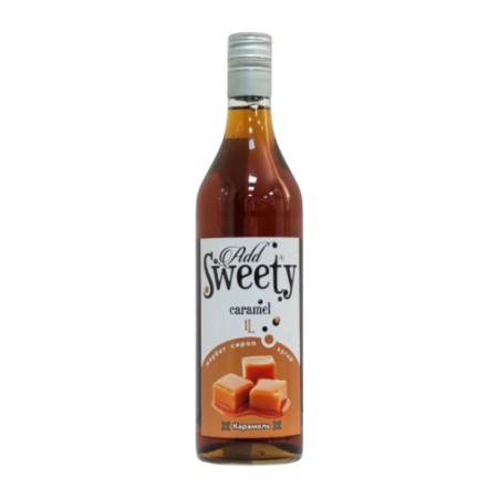 СИРОП ADD SSWEETY КАРАМЕЛЬ 1Л СТ/Б
