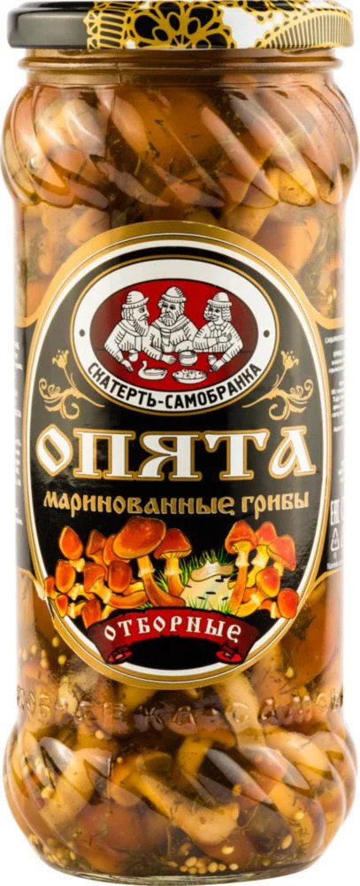 Опята маринованные Скатерть самобранка Отборные 580г
