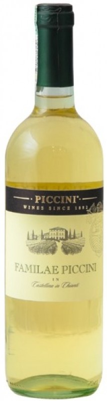 Вино белое Familae Piccini полусухое 0,75 л (Италия)