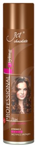 Лак для волос Jet Chocolate сильная фиксация 300 мл