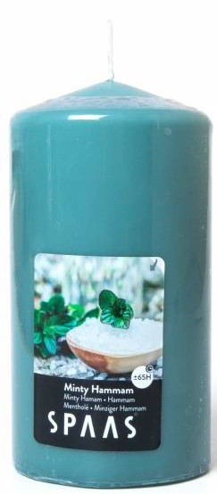 Свеча арома Spaas мятный хаммам 8*15 см