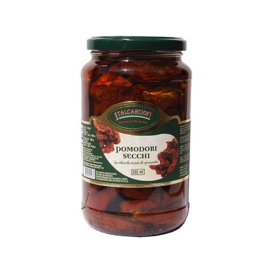 Вяленые помидоры в масле Italcarciofi 580 мл.