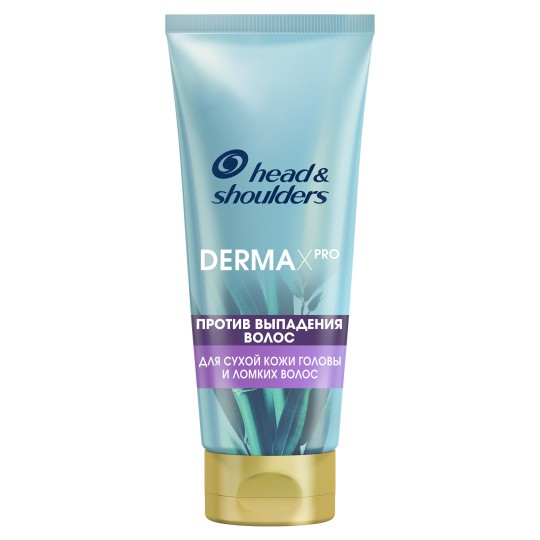 Head & Shoulders Бальзам-ополаскиватель DERMA X PRO Против Выпадения Волос для сухой кожи головы и ломких волос, 220мл