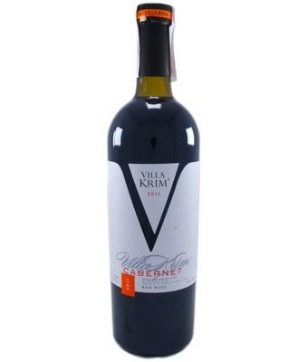 Вино Villa Krim Сabernet кр.сух., 9,5-13% 0,75/12