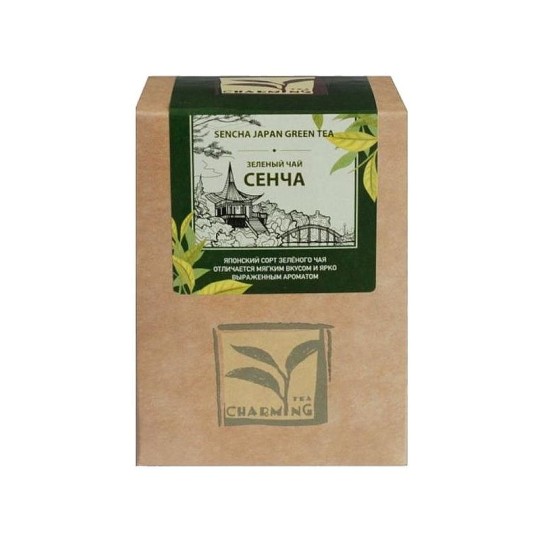 CHARMING TEA |Зеленый чай листовой СЕНЧА 100Г