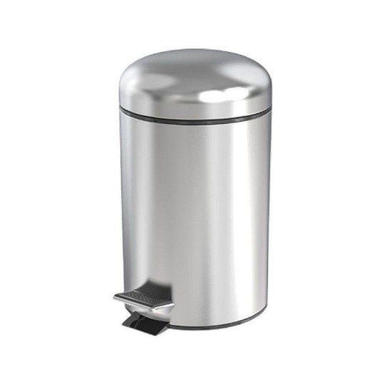 "METRO PROFESSIONAL" Мусорное ведро с педалью с дугообразной крышкой 30 л