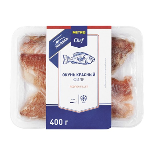 Филе красного окуня Metro Chef, замороженное, 400 г