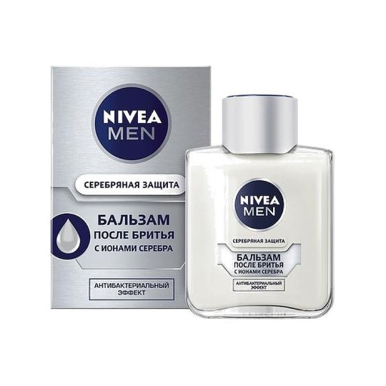 Бальзам после бритья NIVEA MEN серебряная защита 100 мл