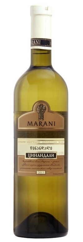 Вино Marani Цинандали белое сухое 0,75 л (Грузия)